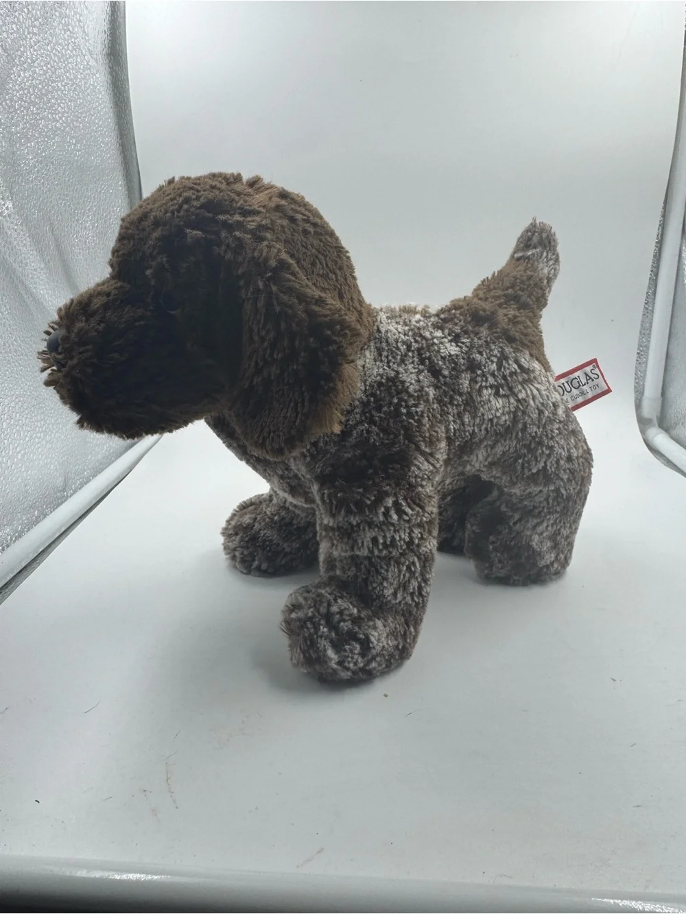 Douglas Spud Mutt Mixed Breed Dog Plush Toy Stuffed Animal 8” Brown Hound Puppy